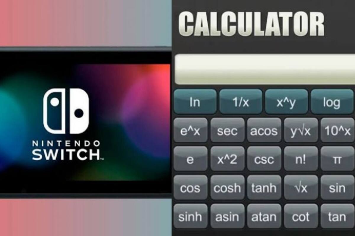Desata memes la calculadora de Nintendo Switch