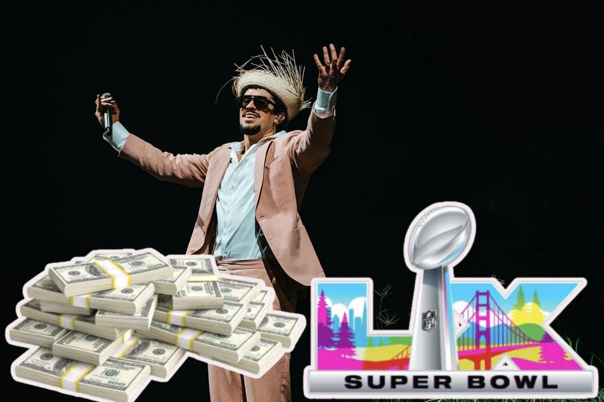 Bad Bunny hará historia en el Super Bowl 2026: ¿cuánto dinero ganará por su show de medio tiempo?