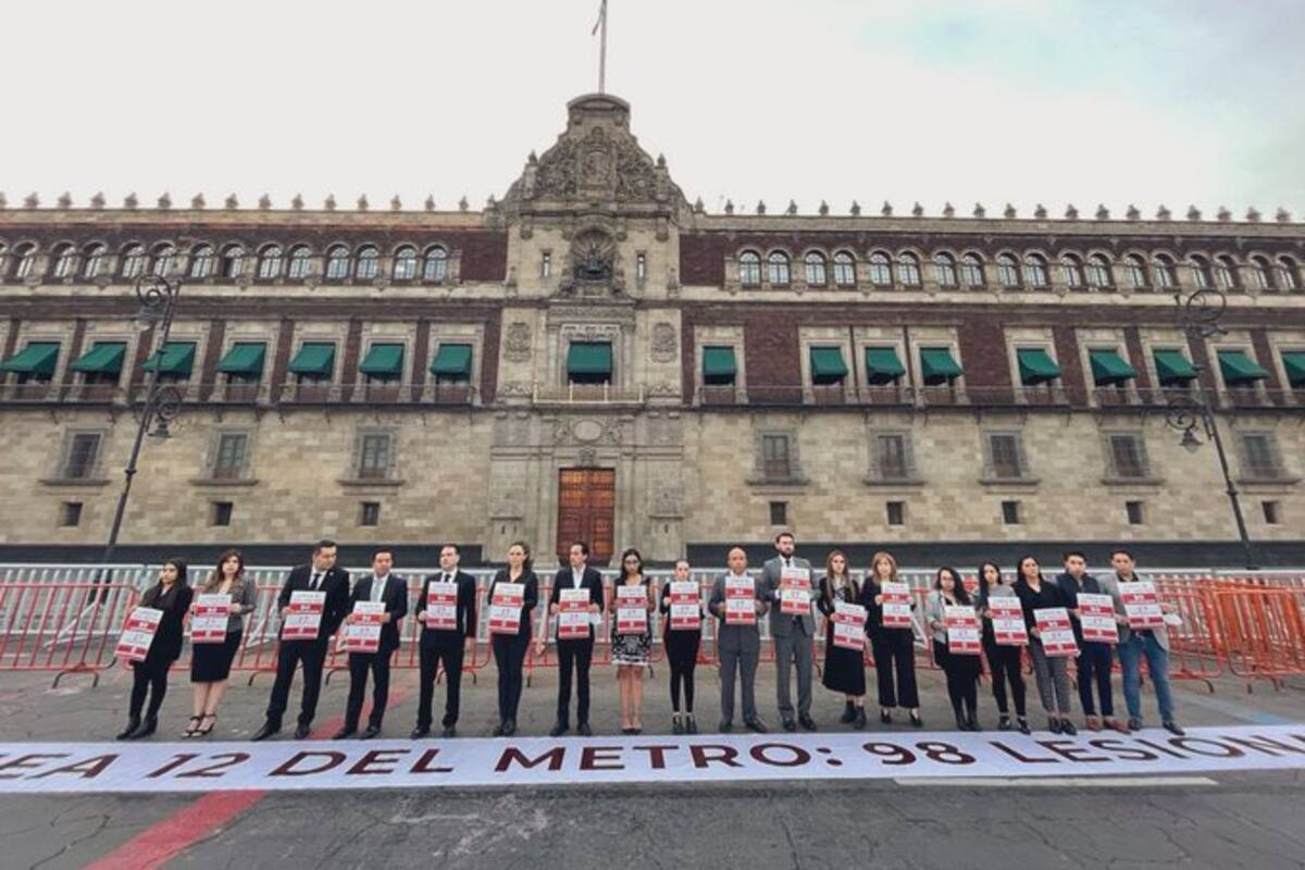 AMLO acusa que “politiqueros” lucran con dolor de las víctimas de la L12 del Metro de la CDMX