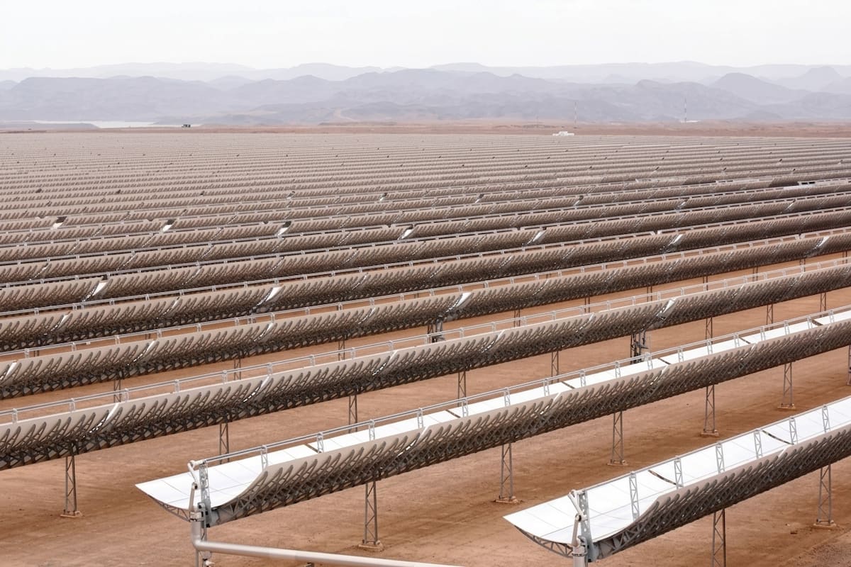Marruecos convirtió una zona desértica en una fuente de electricidad con un complejo de 580 MW que aprovecha el calor del Sol y puede mantener parte de su producción durante la noche