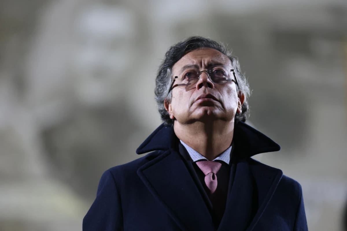 El presidente de Colombia, Gustavo Petro, en una fotografía de archivo. | Crédito: AP