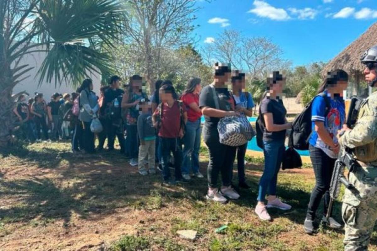 Rescatados 81 migrantes privados de su libertad en Quintana Roo