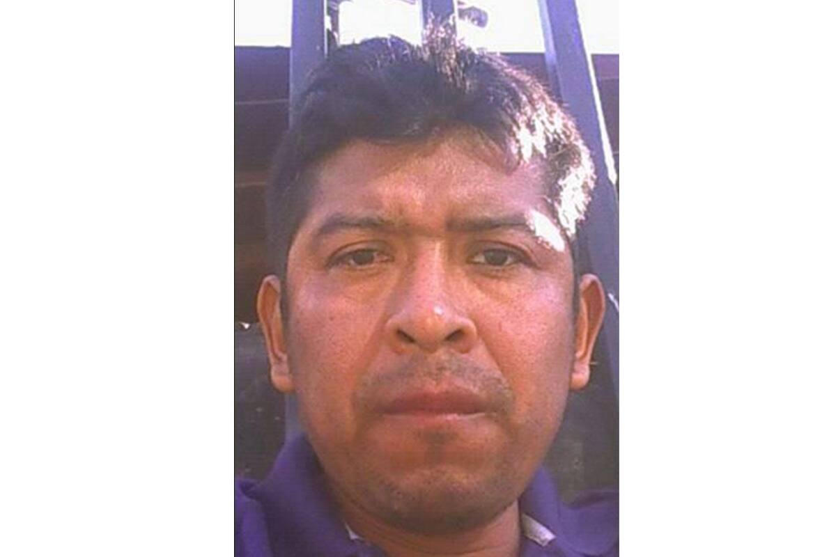 Isaías Gómez Tovar, de 43 años, está desaparecido