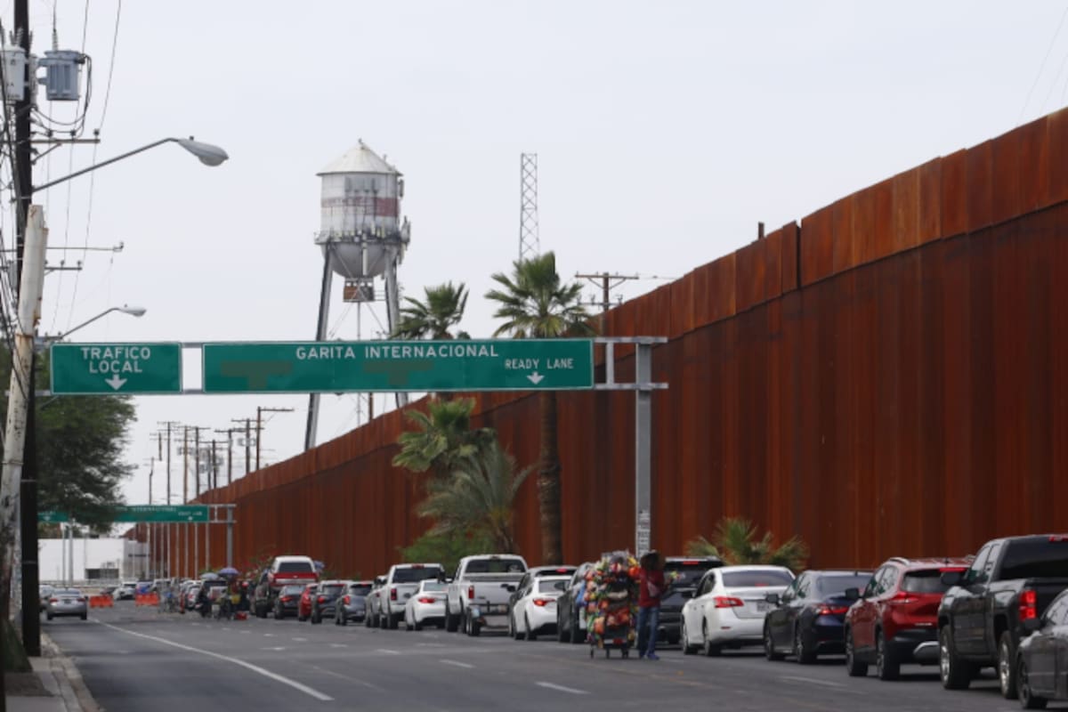 Hasta 1 hora 50 minutos de espera en las garitas de Mexicali este Sábado de Gloria