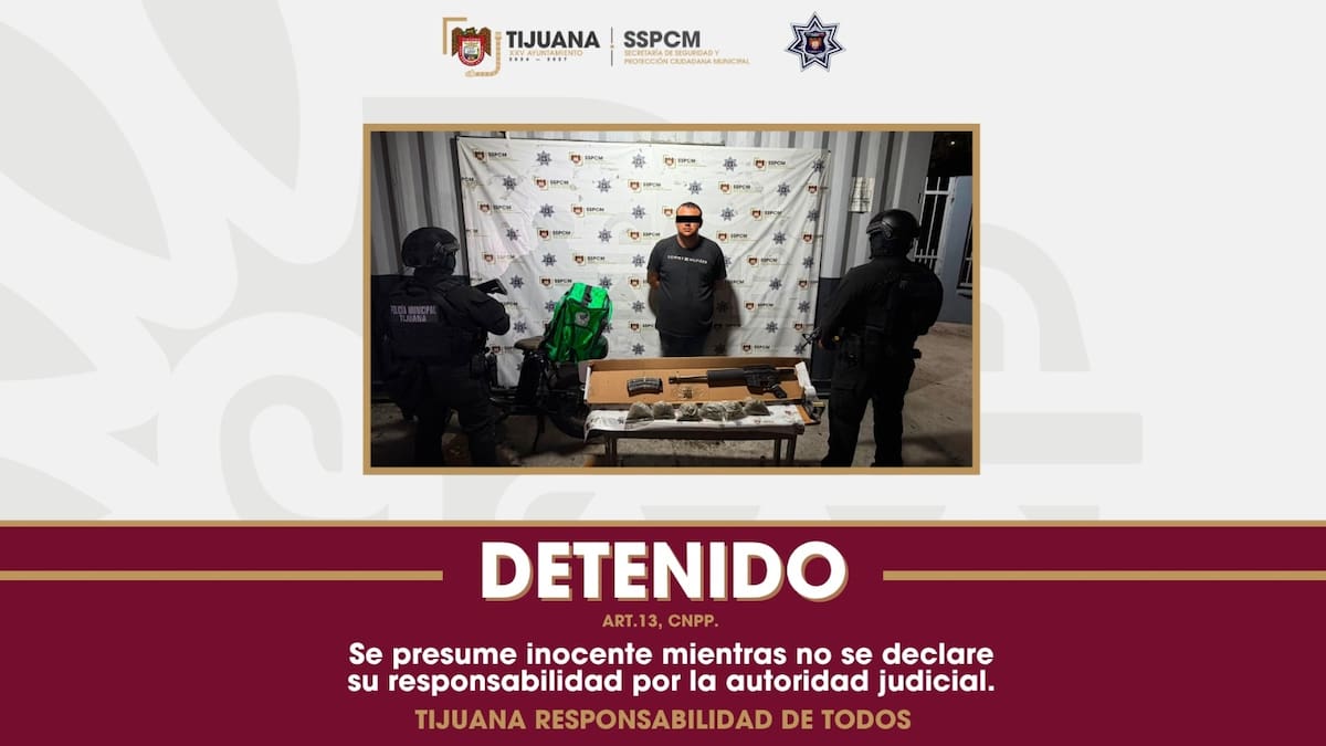 El detenido fue identificado como Luis Mario “N”. Foto: Cortesía