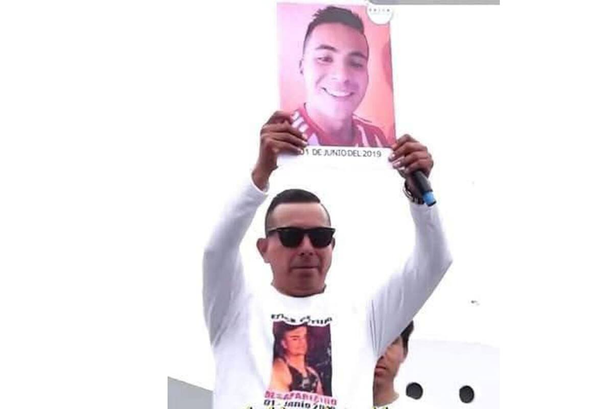 Localiza colectivo supuestos restos de Erick Carrillo