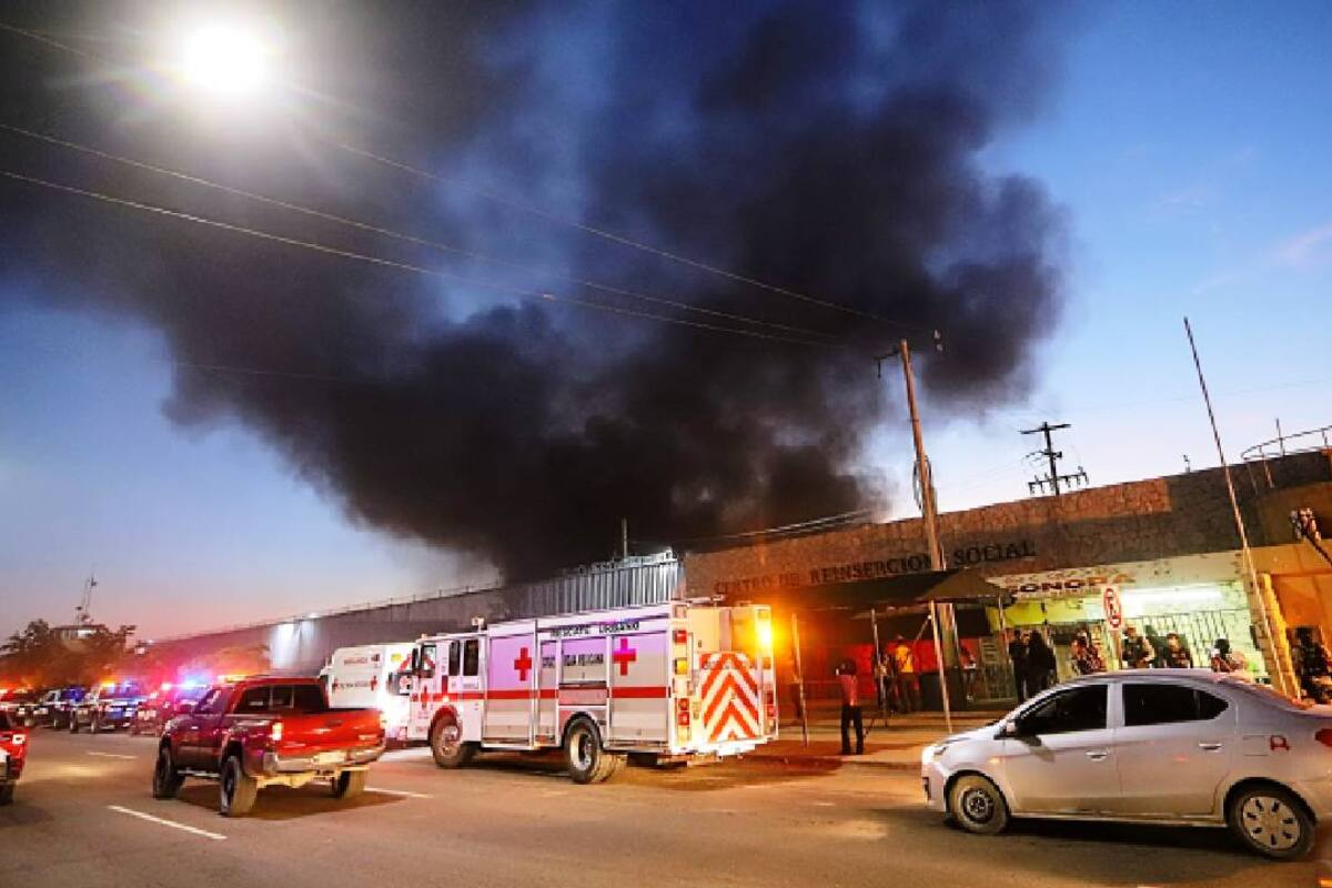 Corto circuito, posible causa del incendio en Cereso I