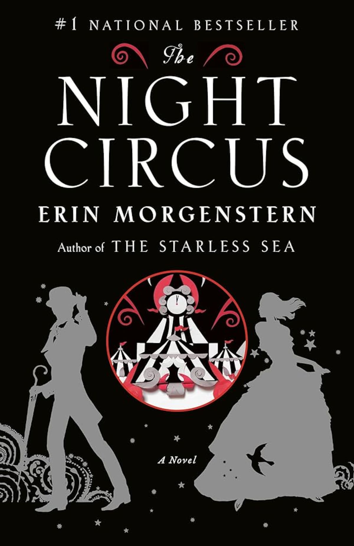 La atmósfera mágica y triste de The Night Circus refleja la esencia nostálgica de Evermore, entre cuentos y pasados entrelazados.