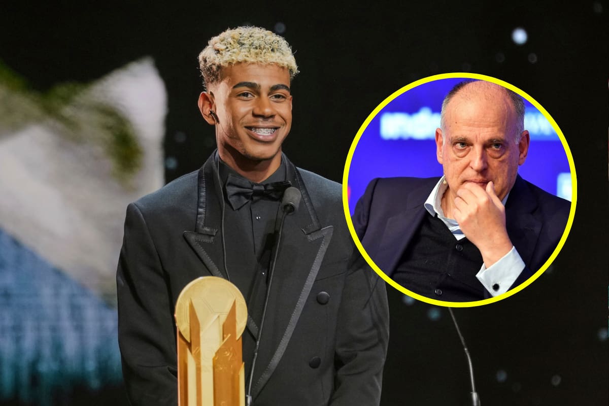 Por esta razón Lamine Yamal NO ganó el Balón de Oro, según el presidente de LaLiga