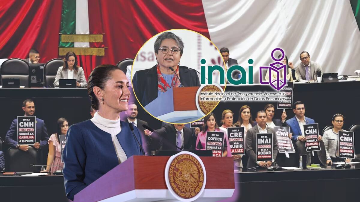 El miércoles 20 de noviembre de 2024, la Cámara de Diputados aprobó en lo general la reforma que plantea la eliminación de siete órganos autónomos, incluido el Instituto Nacional de Transparencia, Acceso a la Información y Protección de Datos Personales (INAI). Foto: Especial (Presidencia y El Universal)