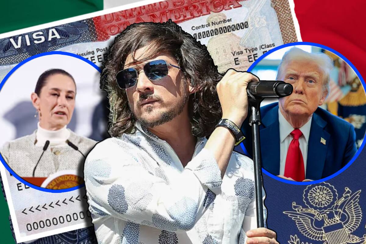 León Larregui propone a Claudia Sheinbaum; “visa para los greengos” en México