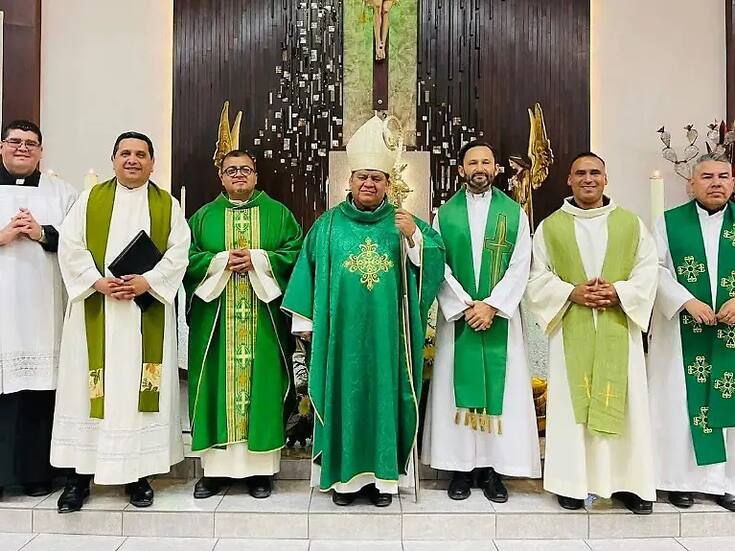 Obispo de Mexicali asigna nuevos sacerdotes en San Luis Río Colorado