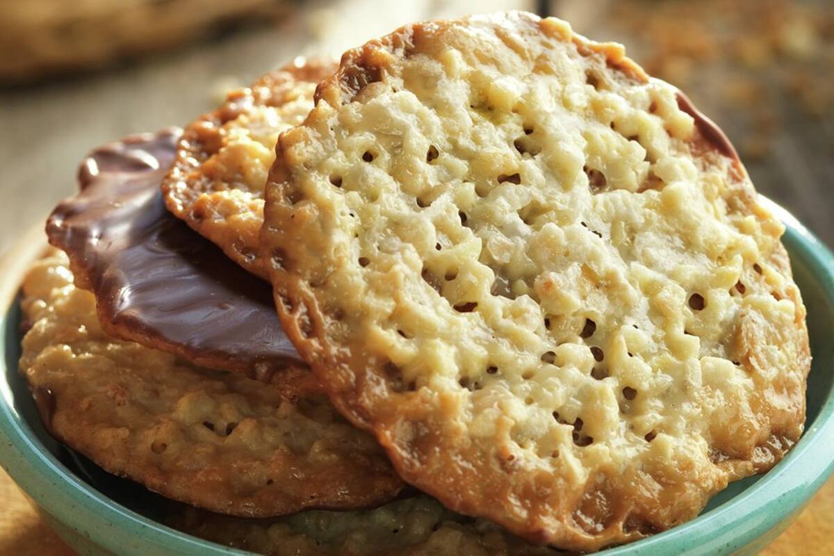 Galletas asturianas de almendra y chocolate