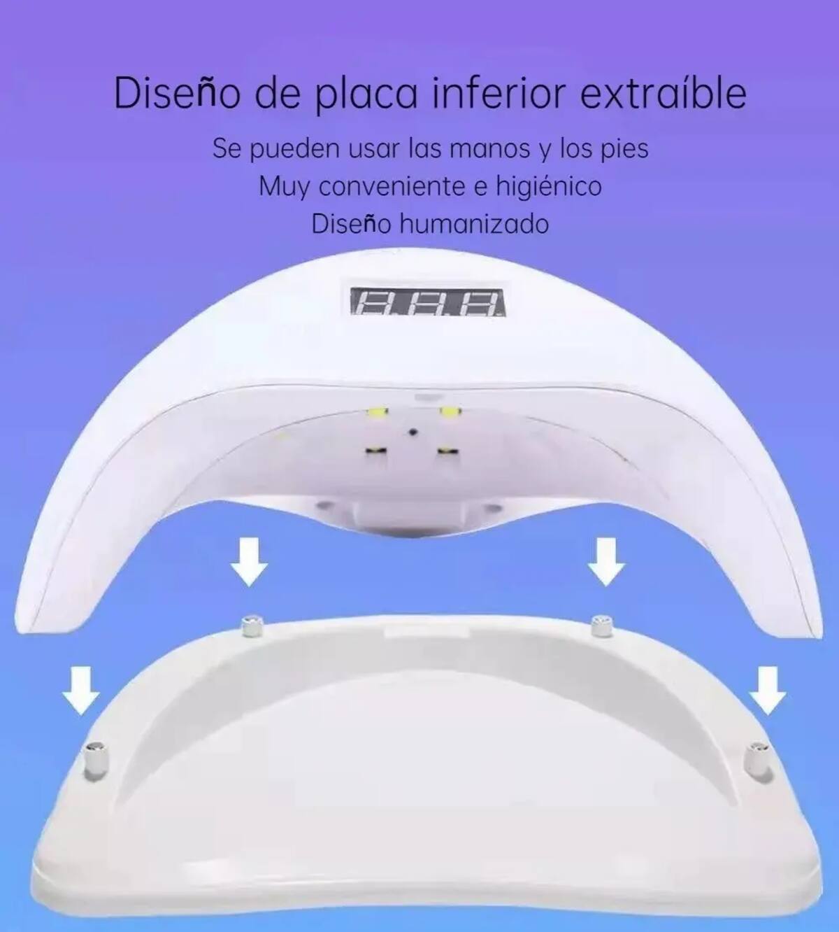 Lámpara LED UV para uñas Quanna Sun X5 | Mercado Libre