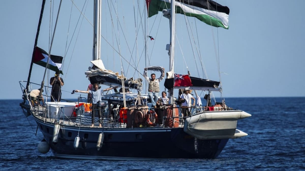 SRE anuncia que se reunirá con las familias de los mexicanos que participan en la Flotilla Global Sumud rumbo a Gaza