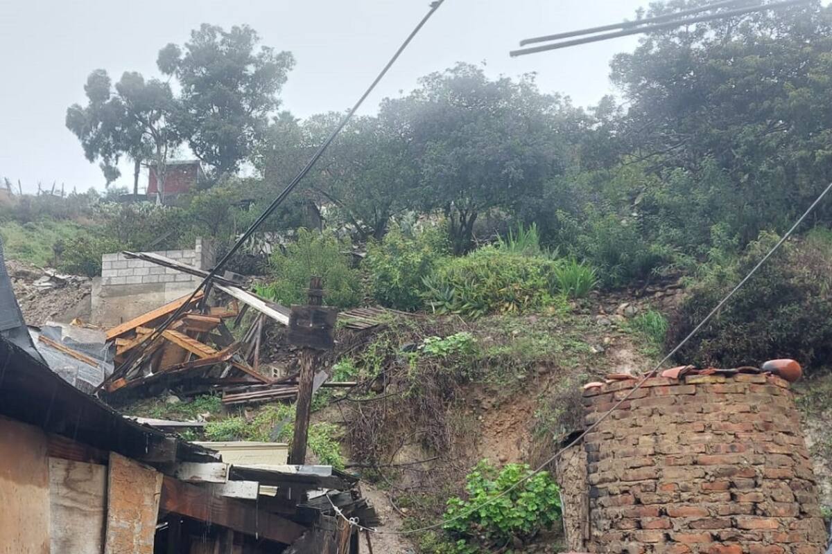 Lluvias en Tijuana: Bomberos atiende 15 reportes en las últimas 24 horas