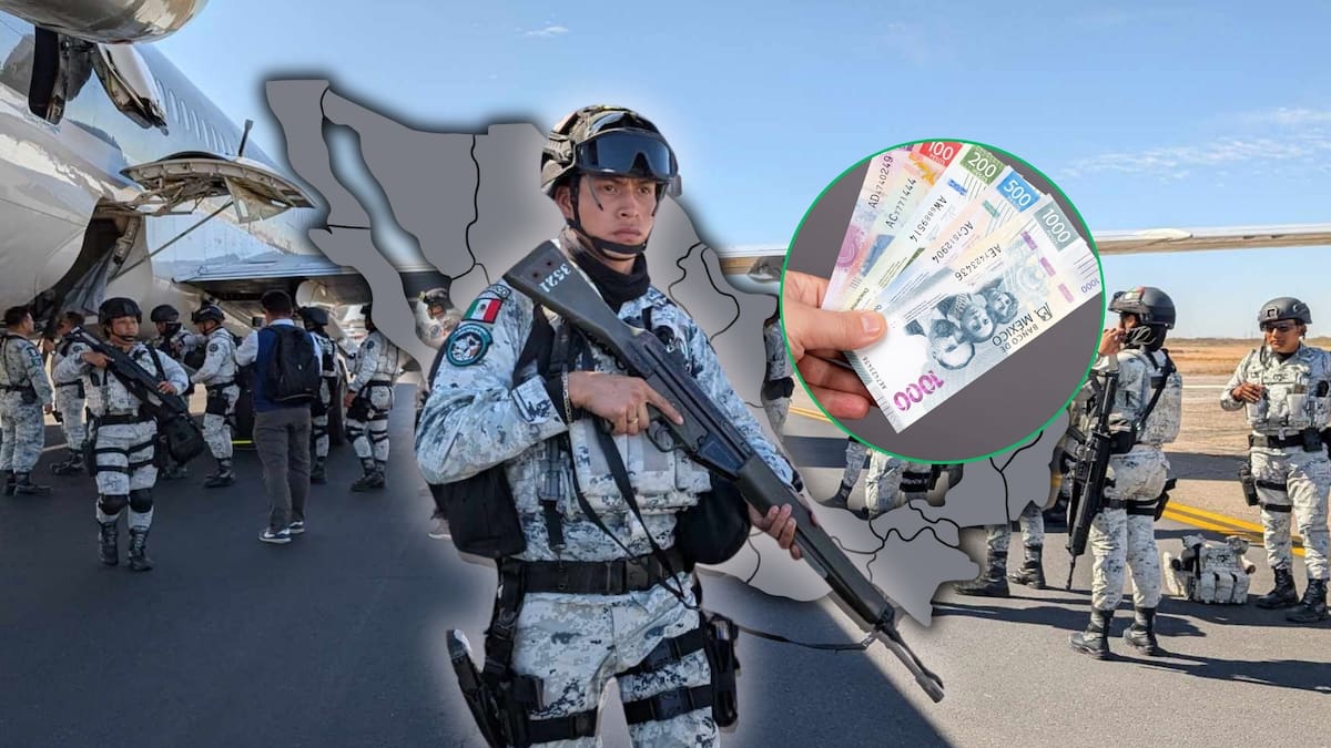 Esto ganan al mes los militares de Defensa luego del aumento de salario en 2025. Foto: Especial GH (Editada en Canva)