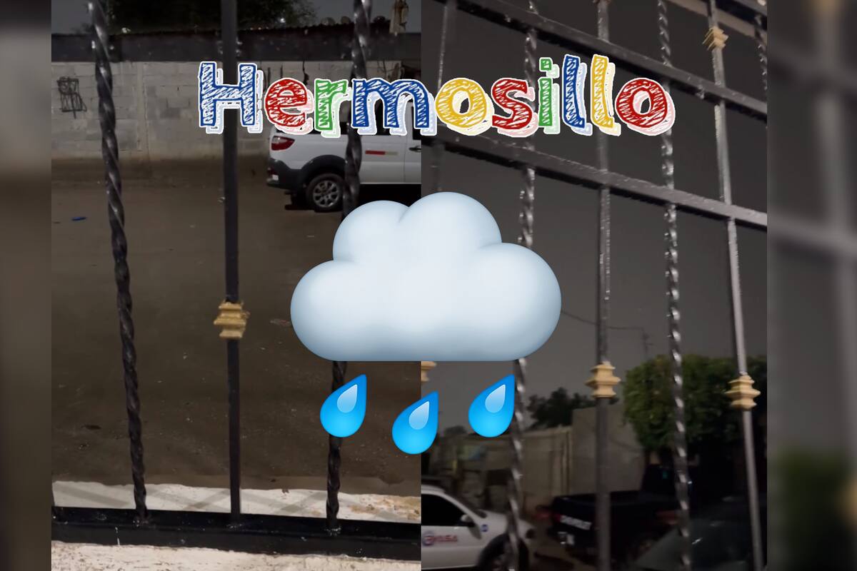 “Despierta” Hermosillo con lluviosa mañana este 23 de enero