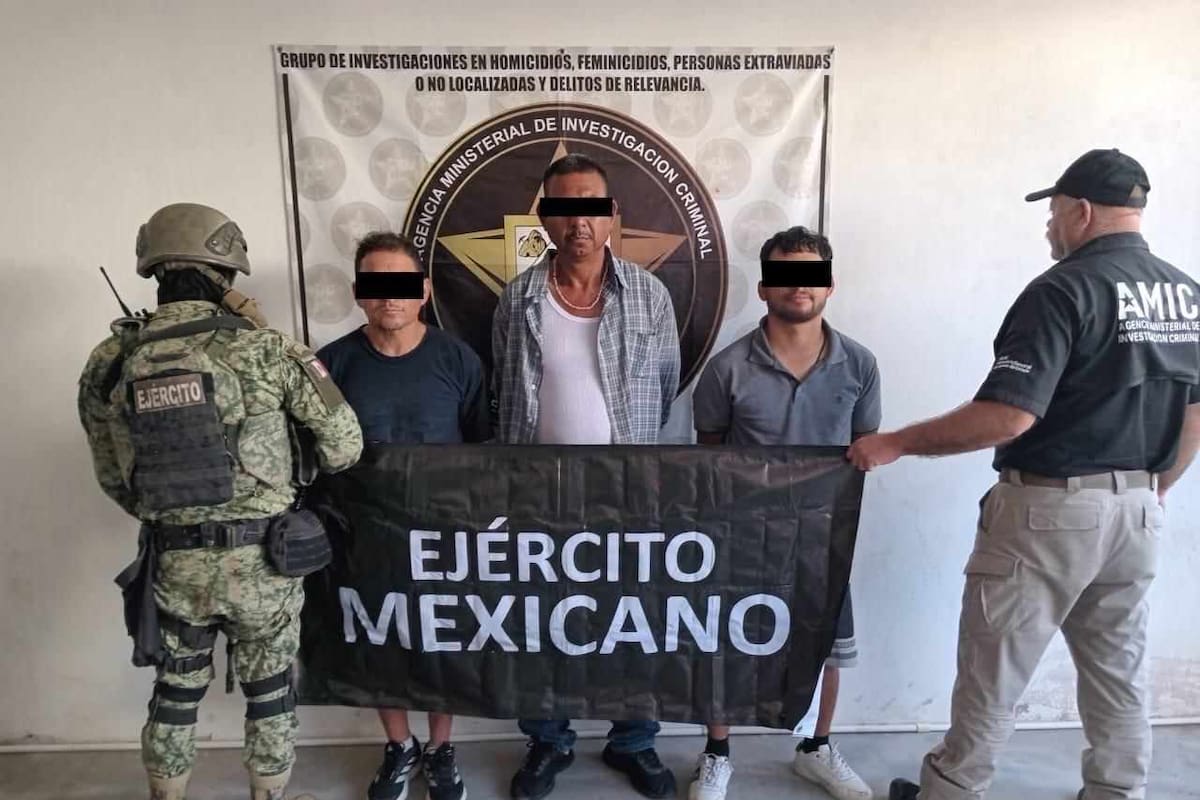 Rescatan a dos personas de bando criminal rival en Caborca