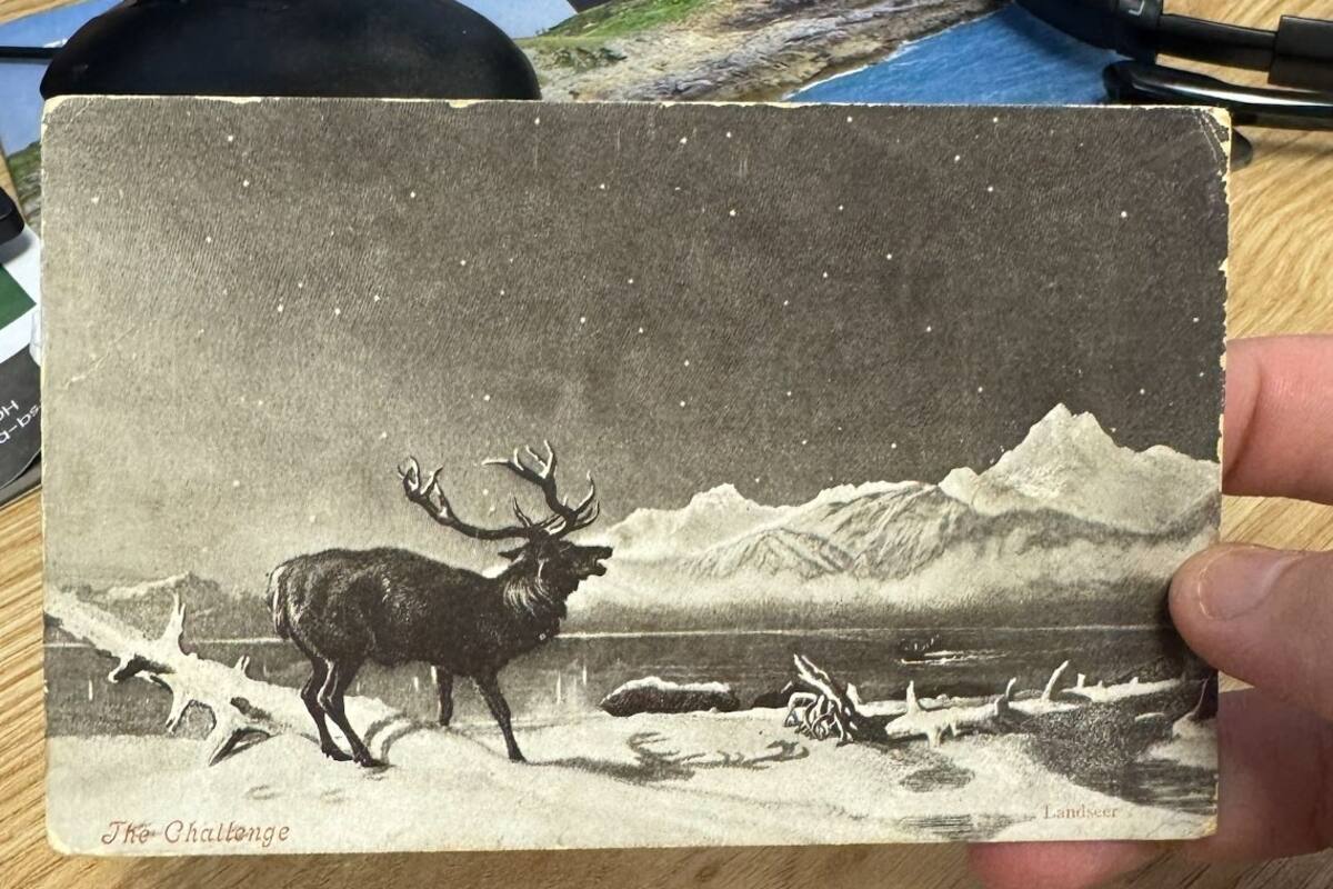 Una postal llega retrasada por 121 años