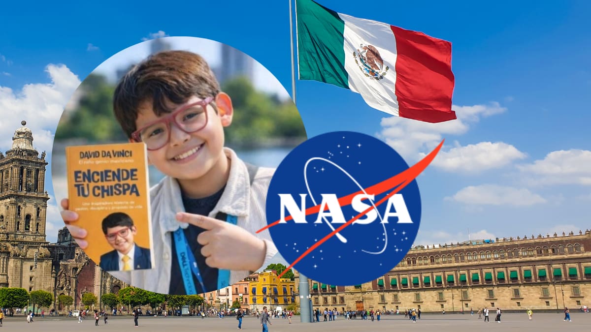 Édgar David Camacho, el mexicano de 10 años que a su edad ya publicó un libro, creó una app con IA, tiene un IQ superior al de Einstein y hasta representó al país ante la NASA