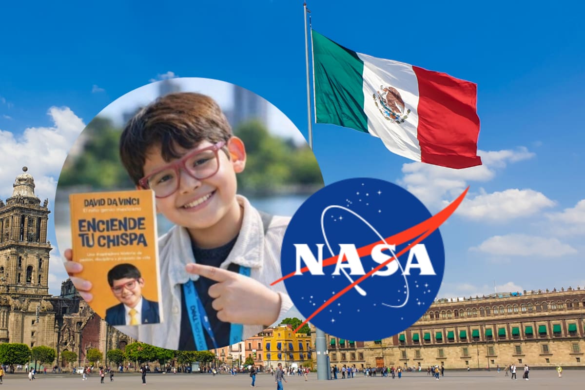 Este mexicano tiene 10 años, publicó un libro, creó una app con IA, tiene un IQ superior al de Einstein y ya representó al país ante la NASA