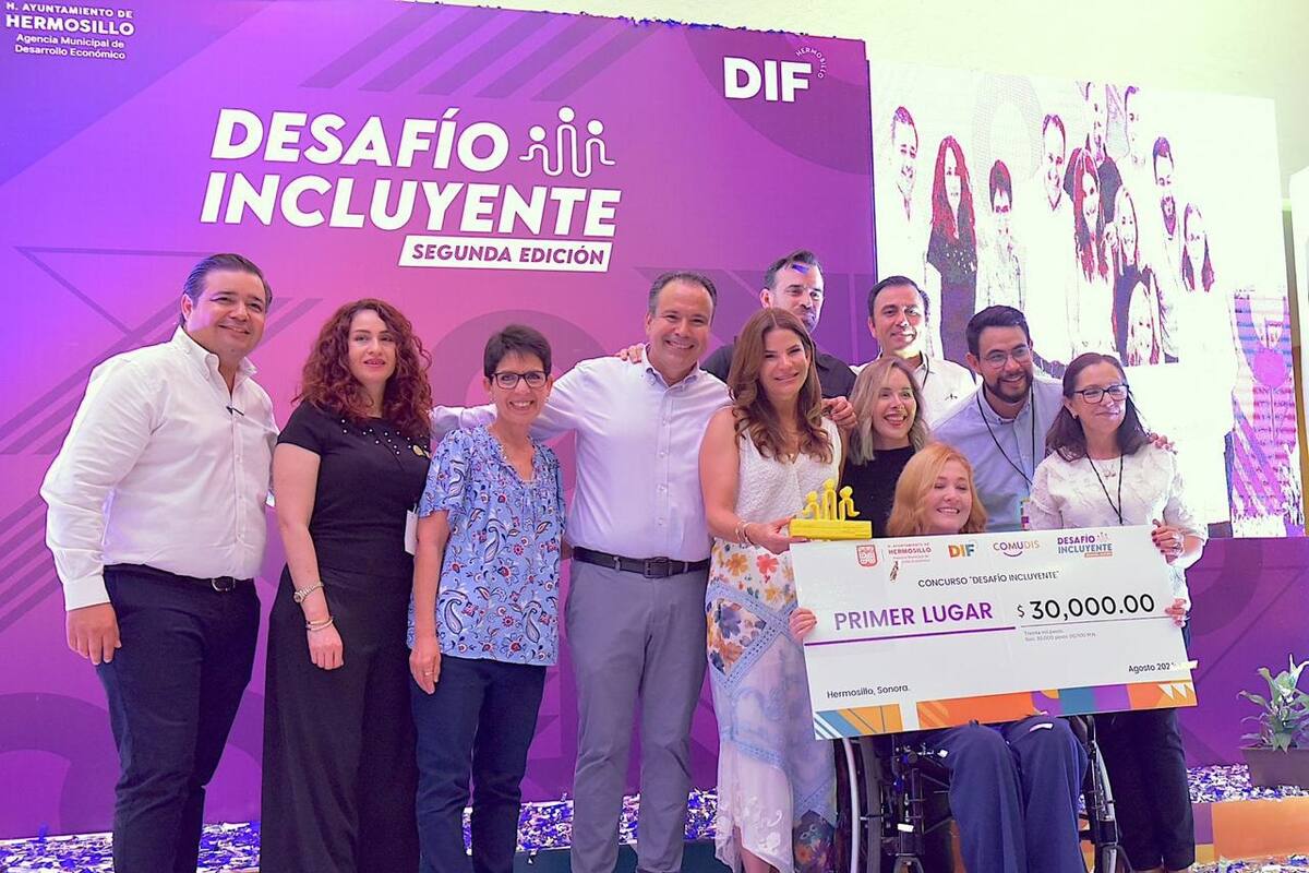Premian a ganadores de Desafío Incluyente