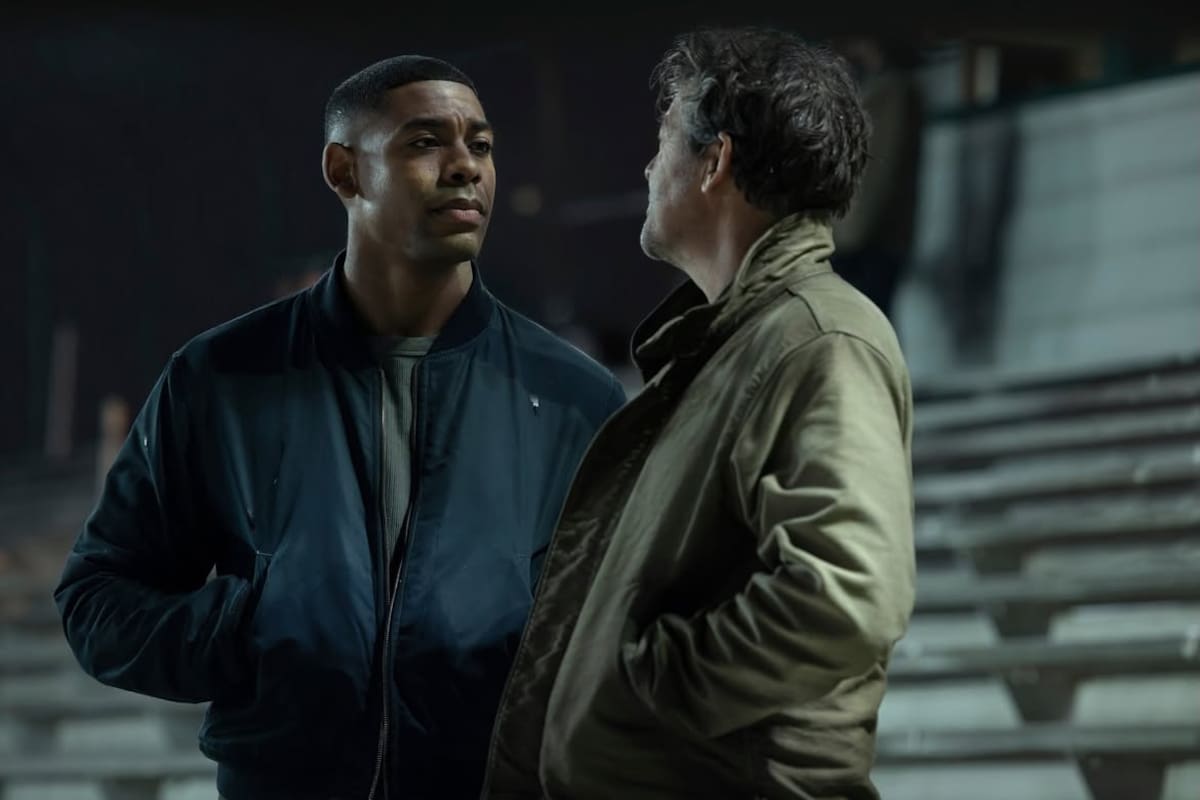 Aaron Pierre es John Stewart y Kyle Chandler es Hal Jordan. (Foto: IG @greenlantern)