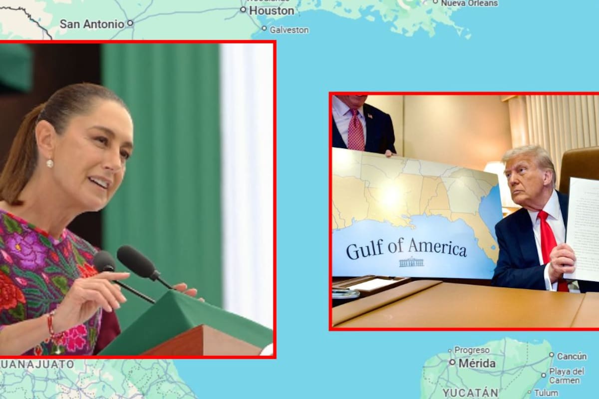 Sheinbaum bautiza la ruta CDMX–Nuevo Laredo como ‘Tren del Golfo de México’ y desafía la renombración del “Golfo de América” impuesta por Trump en EEUU