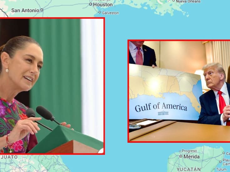 Sheinbaum bautiza la ruta CDMX–Nuevo Laredo como ‘Tren del Golfo de México’ y desafía la renombración del “Golfo de América” impuesta por Trump en EEUU