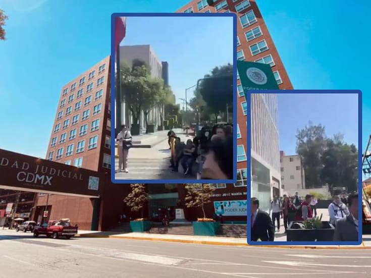 Por presunta amenaza de bomba evacúan juzgados de la CDMX, pero autoridades confirmaron que todo se trató de falsa alarma: Detallaron cómo fue la revisión exhaustiva