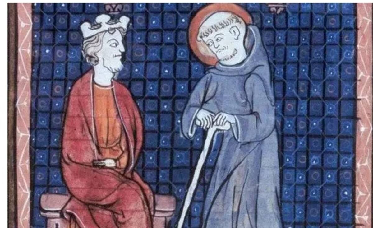 En la Edad Media a San Patricio se lo representaba de azul. Foto The Huntington Library