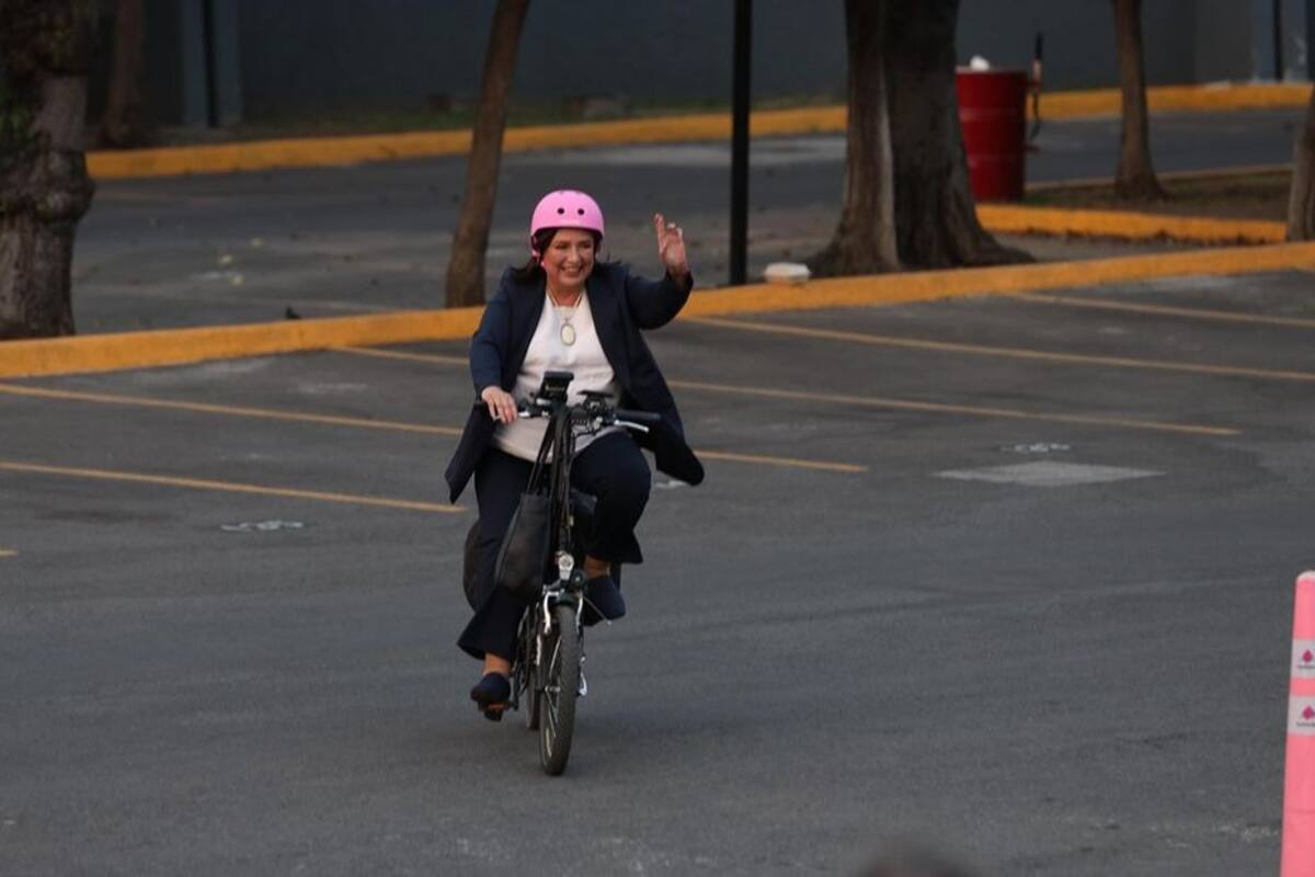 ¿Cuánto cuesta la bicicleta donde llegó Xóchitl Gálvez?