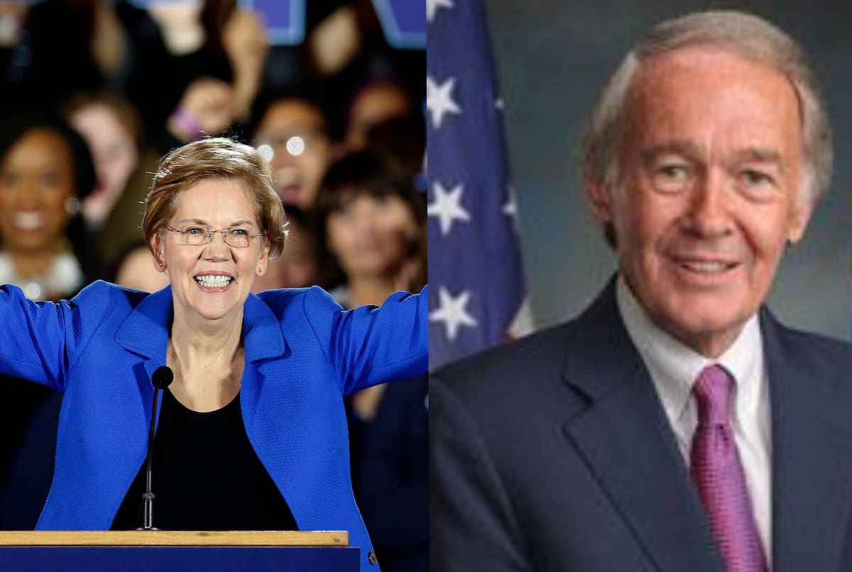 Los senadores demócratas Elizabeth Warren y Edward Markey expresaron su preocupación por una politización sin precedentes