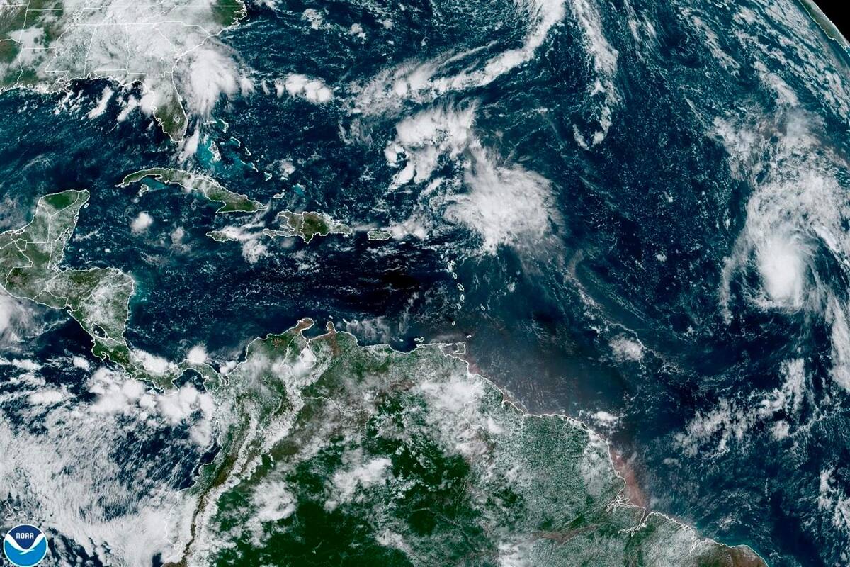Depresión tropical se fortalece en el Atlántico; podría convertirse en tormenta o huracán "Sam"