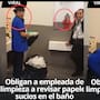 “Un caso que indigna en internet”: empleada de limpieza es grabada y obligada a hurgar en la basura tras perderse el anillo de una clienta