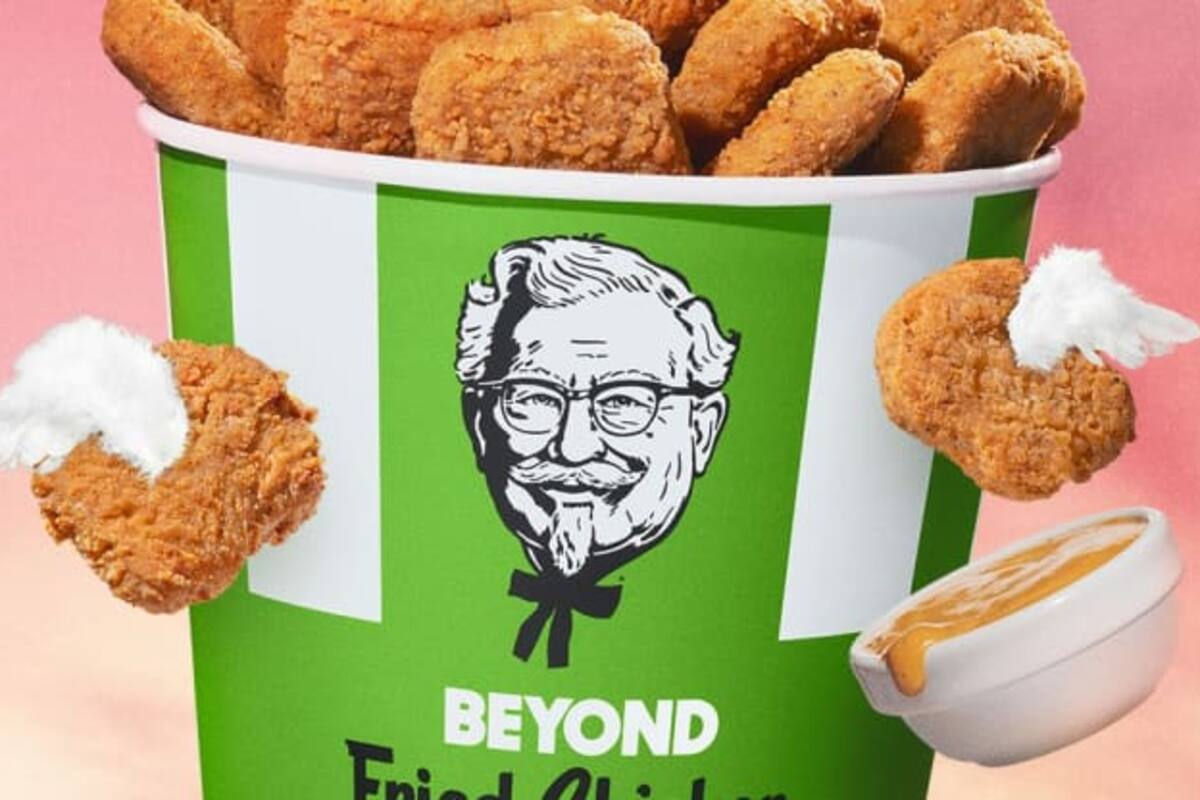 KFC comenzará a vender "pollo" frito hecho a base de plantas de Beyond Meat
