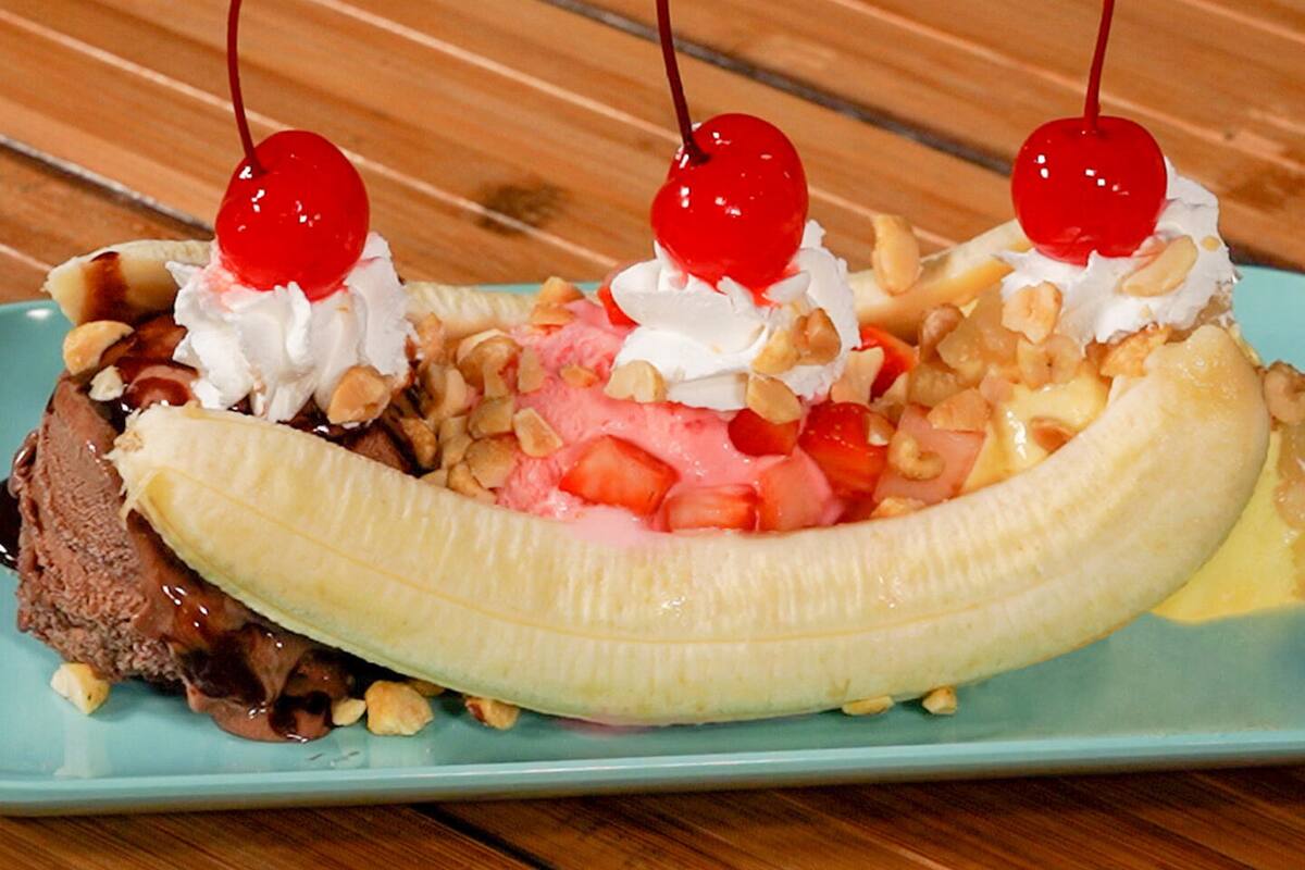 La dulce historia del Banana Split: Delicioso icono de la cultura estadounidense