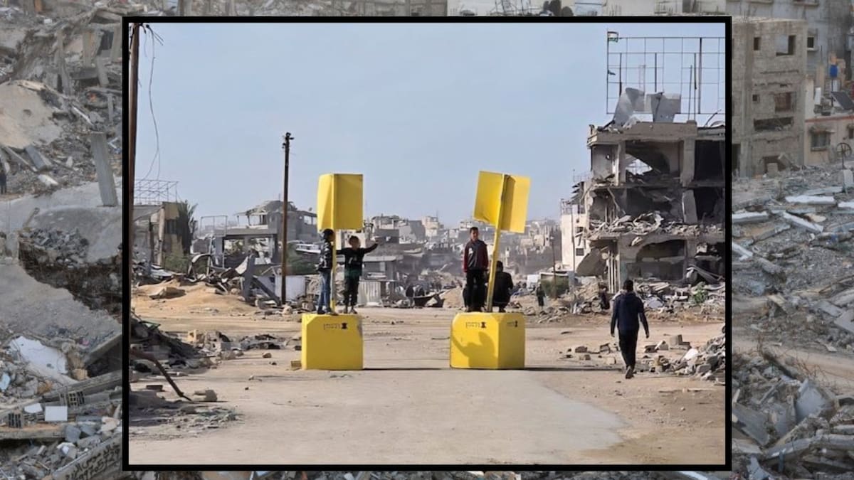 “El mundo cree que el alto al fuego está en vigor. Pero nosotros todavía estamos viviendo fases de guerra”: Palestinos denuncian que la “línea amarilla”, un límite fronterizo impuesto por Israel, se mueve reduciendo el territorio gazatí