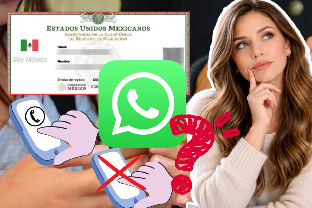 Lo qué pasaría con tu cuenta de WhatsApp si suspenden tu línea celular por no completar el registro obligatorio con CURP en México