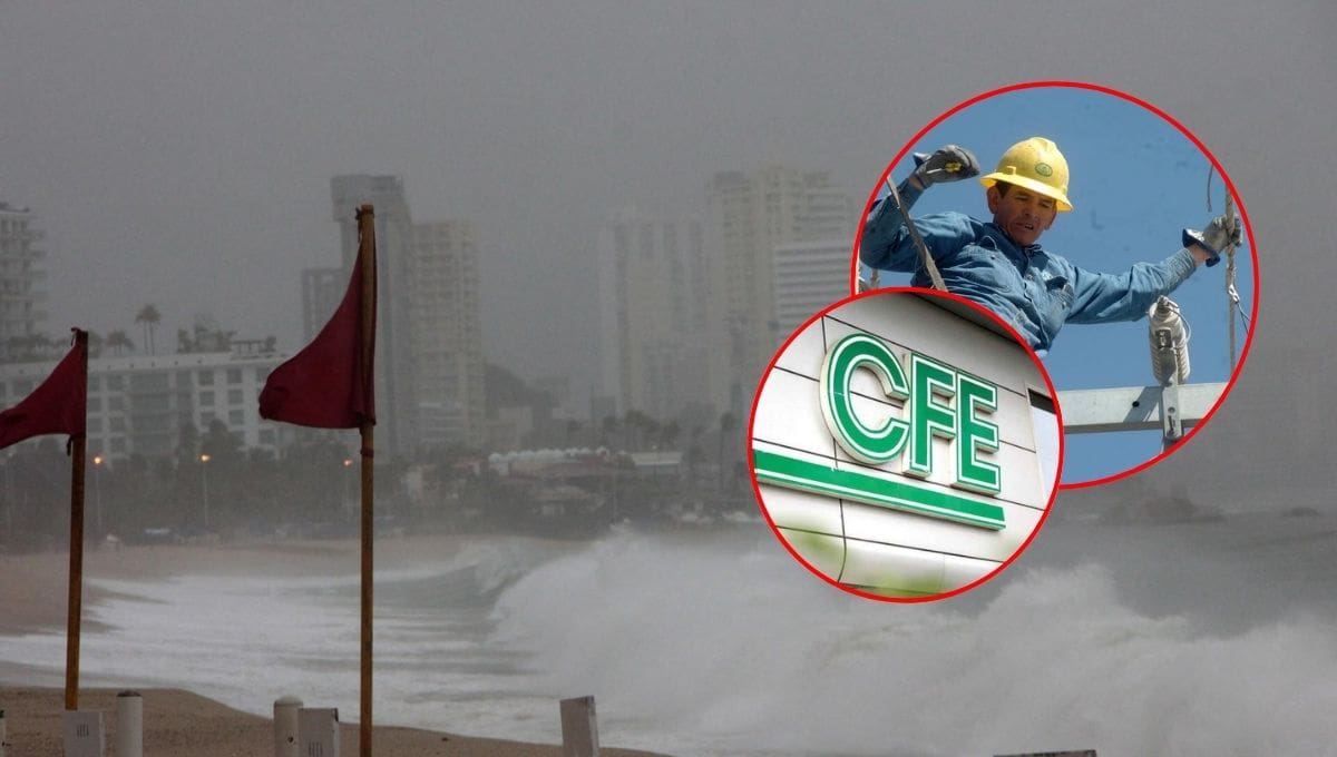 La CFE ha restablecido el 68.5% del servicio eléctrico en Oaxaca y Guerrero tras el paso de Erick, atendiendo a 189,752 de 276,910 usuarios afectados.