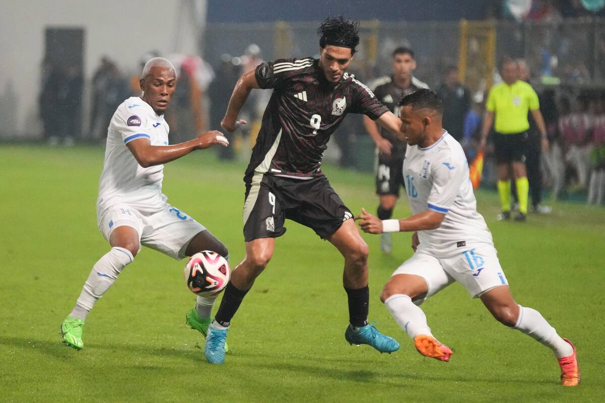 México pierde 2-0 ante Honduras en la ida de los cuartos de final de la Nations League