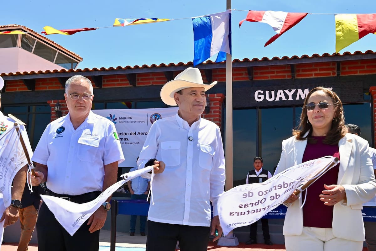 Resalta Alfonso Durazo modernización de aeropuertos