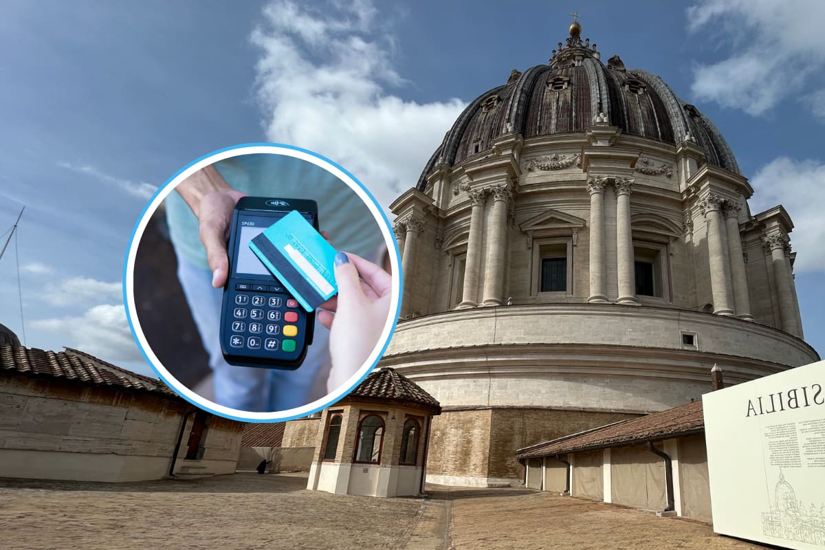 El Vaticano se moderniza: ya es posible dar la limosna en misa con pago electrónico y contactless