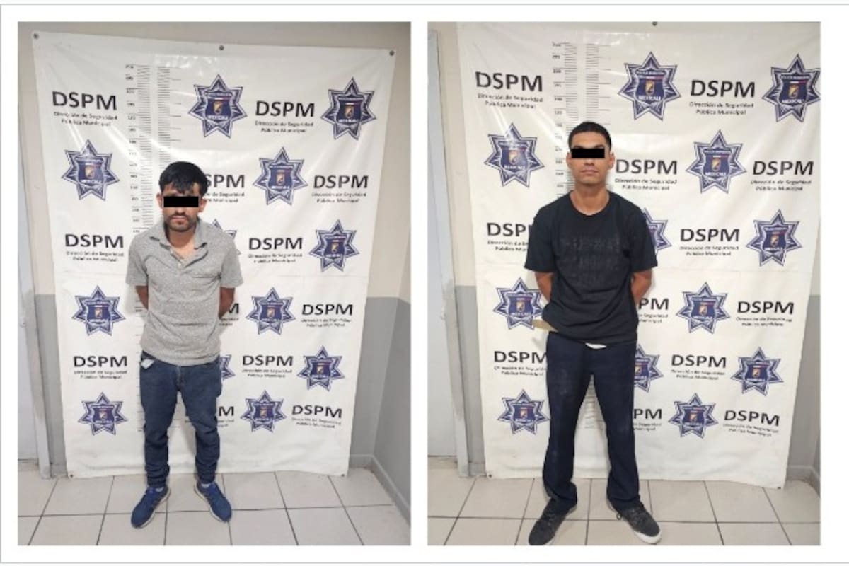 Detienen a dos por posesión de arma prohibida, uno de ellos implicado en múltiples robos