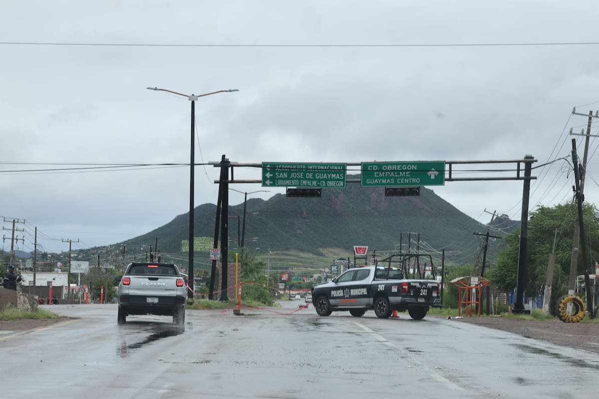 Sonora avanza en recuperación tras huracán Polo: restablecen servicio eléctrico a la mayoría de afectados y reactivan carretera Ciudad Obregón-Guaymas