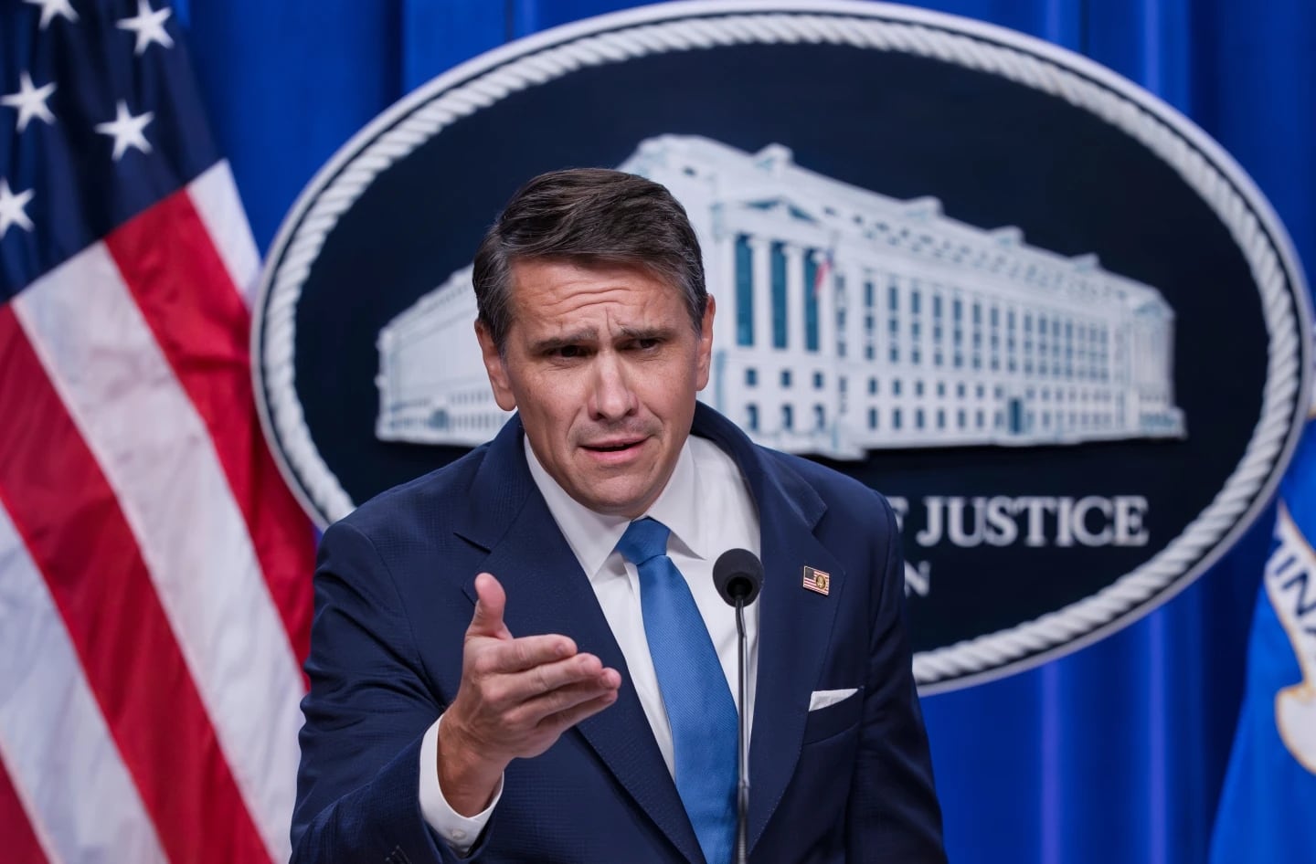 Todd Blanche quedó al frente del Departamento de Justicia de Estados Unidos tras salida de Pam Bondi. | Crédito: AP/J. Scott Applewhite