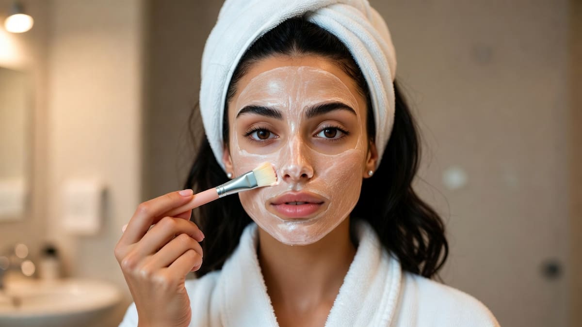 Mascarilla de yogur para calmar pieles irritadas | Foto: Grok