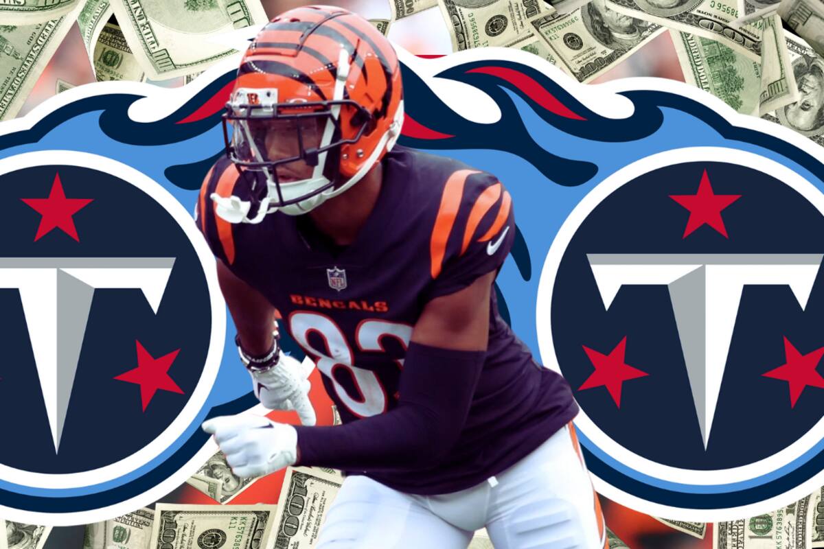 NFL: Tyler Boyd firma con los Tennessee Titans por 1 año y $4,5 millones de dólares