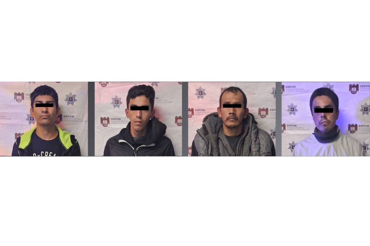 Decomisan armas, drogas y capturan a cuatro sujetos